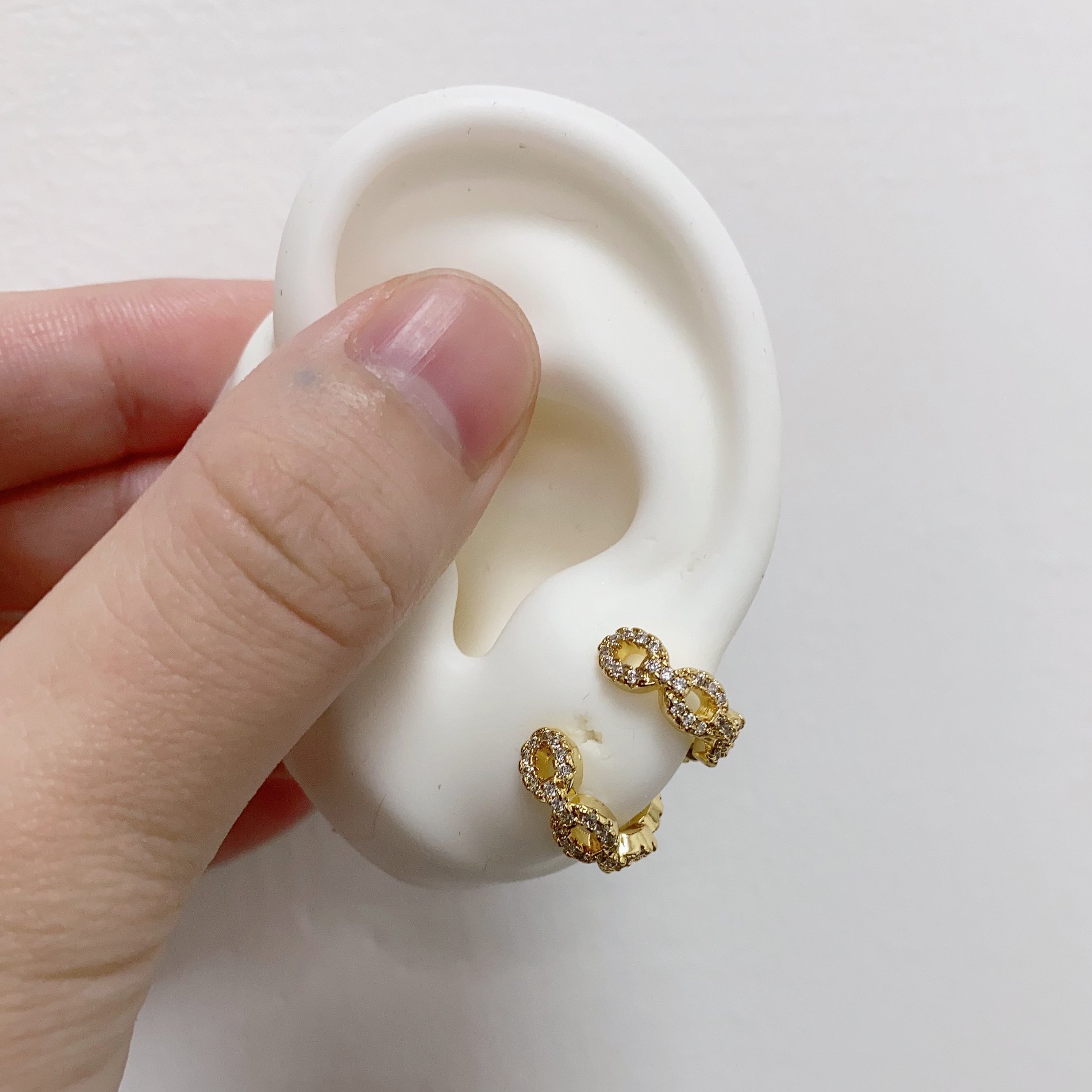 New Arrival Beautiful Trendy Cuff Earrings Gold Plated Summer Cuff Earrings Women Jewelry Festival Presents
