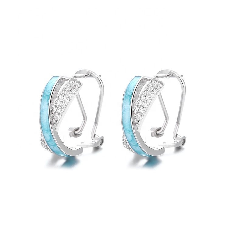 Hot Sale Pure Silver 925 Cuff Earrings Wholesale Ear Jewelry for Women Gift