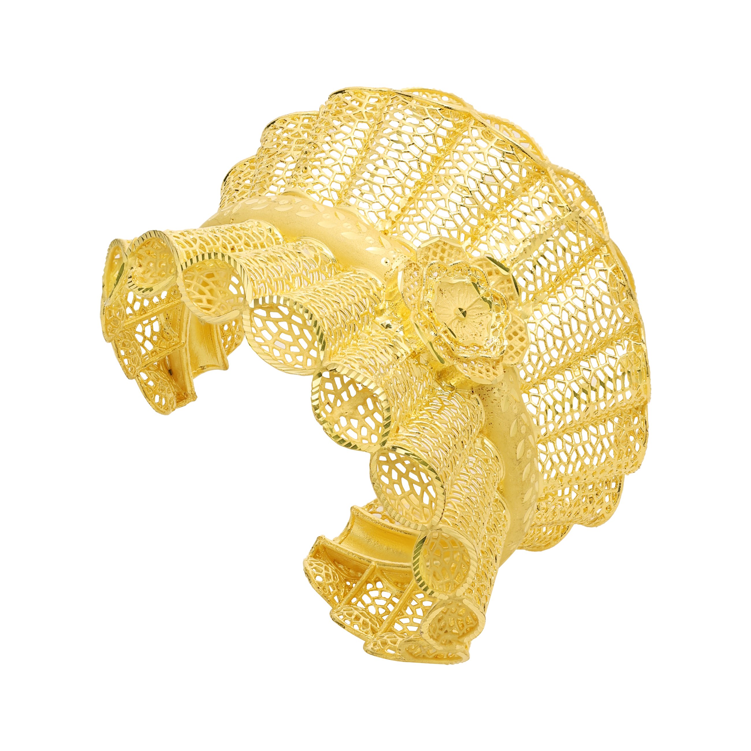 Daisy Cuff Forming Kada