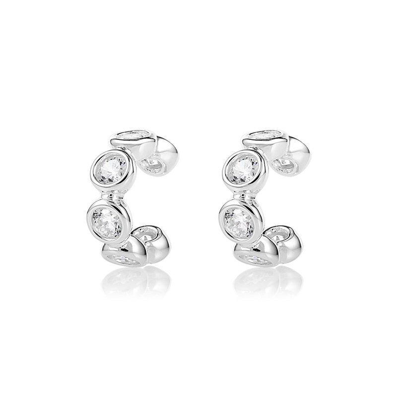 high polish jewelry 925 making suppliessilver cuff earrings for women