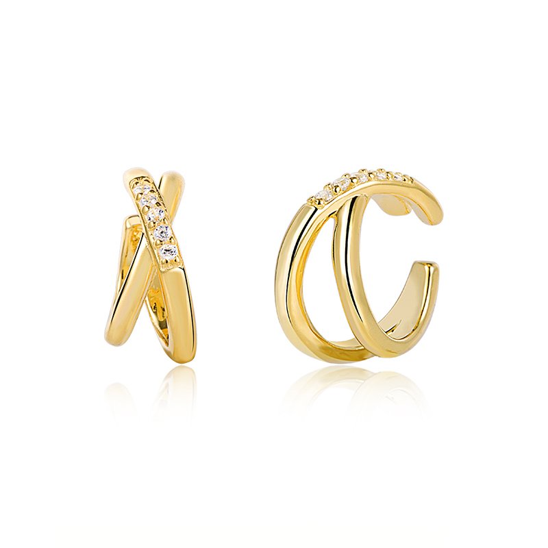 high polish jewelry 925 making suppliessilver cuff earrings for women