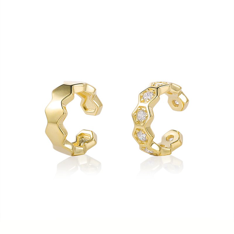 high polish jewelry 925 making suppliessilver cuff earrings for women