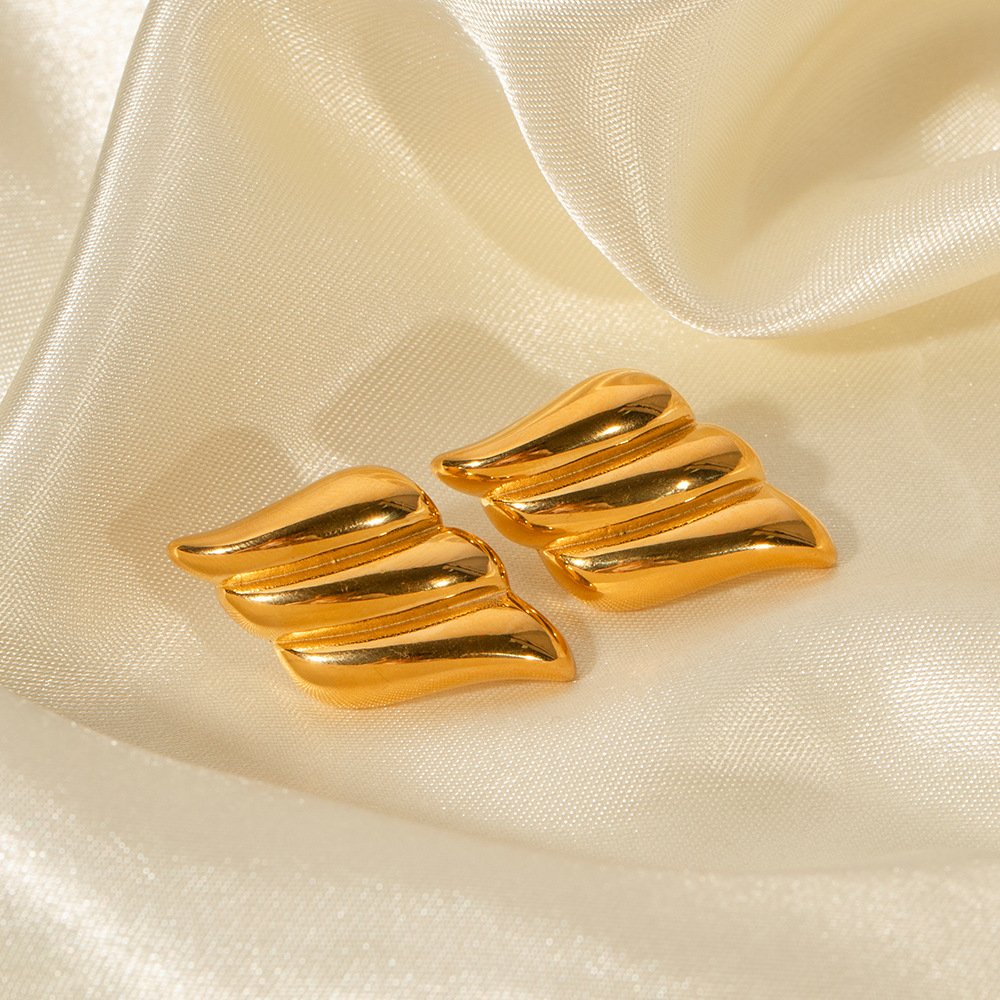 Indian Handmade Jewelry Stainless-Steel-Jewelry Jewelry-Wholesale-China Cheap For Women Womens Earrings Trend Fancy