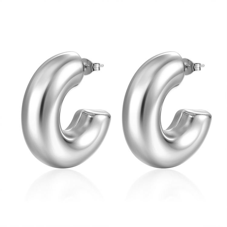 Fashion 925 Sterling Silver Ear Cuff Clip on Earrings No Piercing Bead Cuff Earring