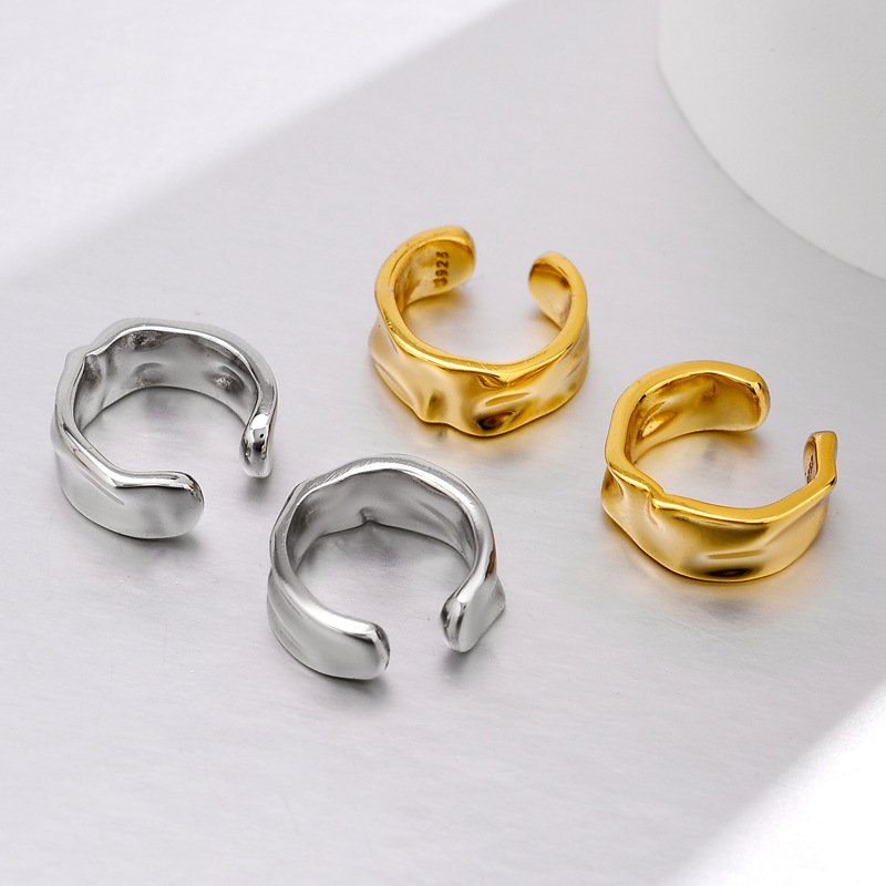 Luxury Fashion 925 Sterling Silver Clip-on Earring Fine Jewelry Women Ladies Bridal Engagement Wedding Earrings Jewellery