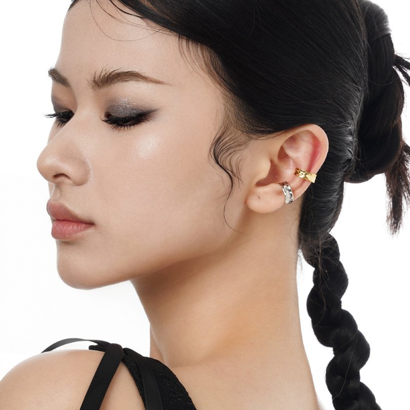 Luxury Fashion 925 Sterling Silver Clip-on Earring Fine Jewelry Women Ladies Bridal Engagement Wedding Earrings Jewellery