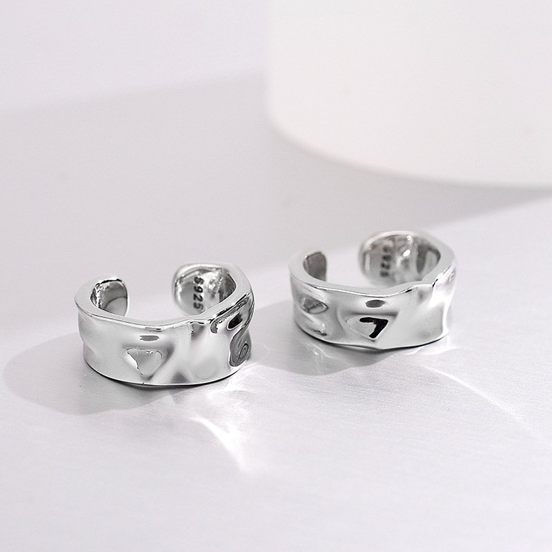 Luxury Fashion 925 Sterling Silver Clip-on Earring Fine Jewelry Women Ladies Bridal Engagement Wedding Earrings Jewellery