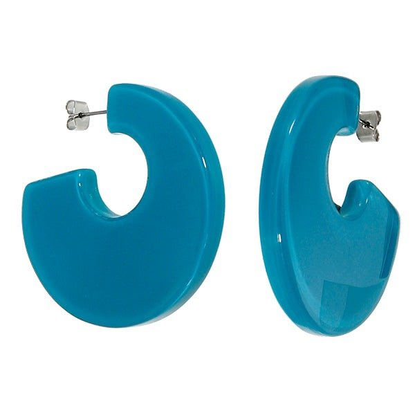 Blue Moon Exports Handmade Resin Cuff Earrings High Quality Fashion Jewelry for Girls Party Wear Hot Sale by Blue Moon Exports