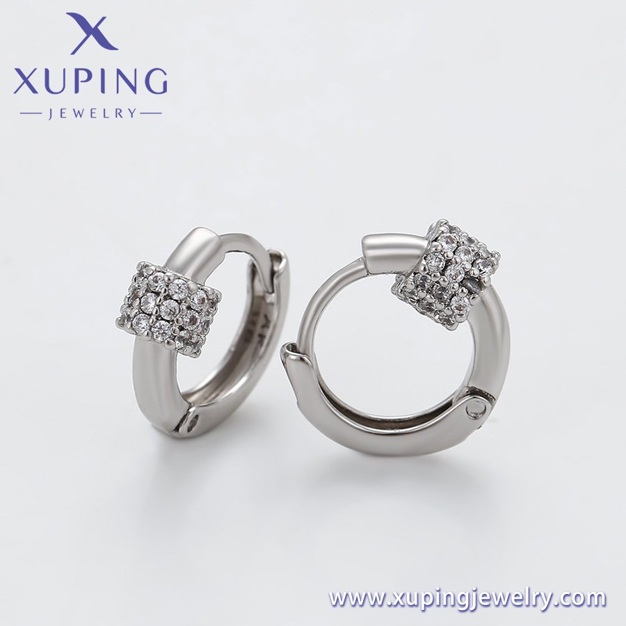 X000912631 XUPING Jewelry Wholesale Bulk Platinum Plated Fashion Elegant Jewelry Earrings For Women