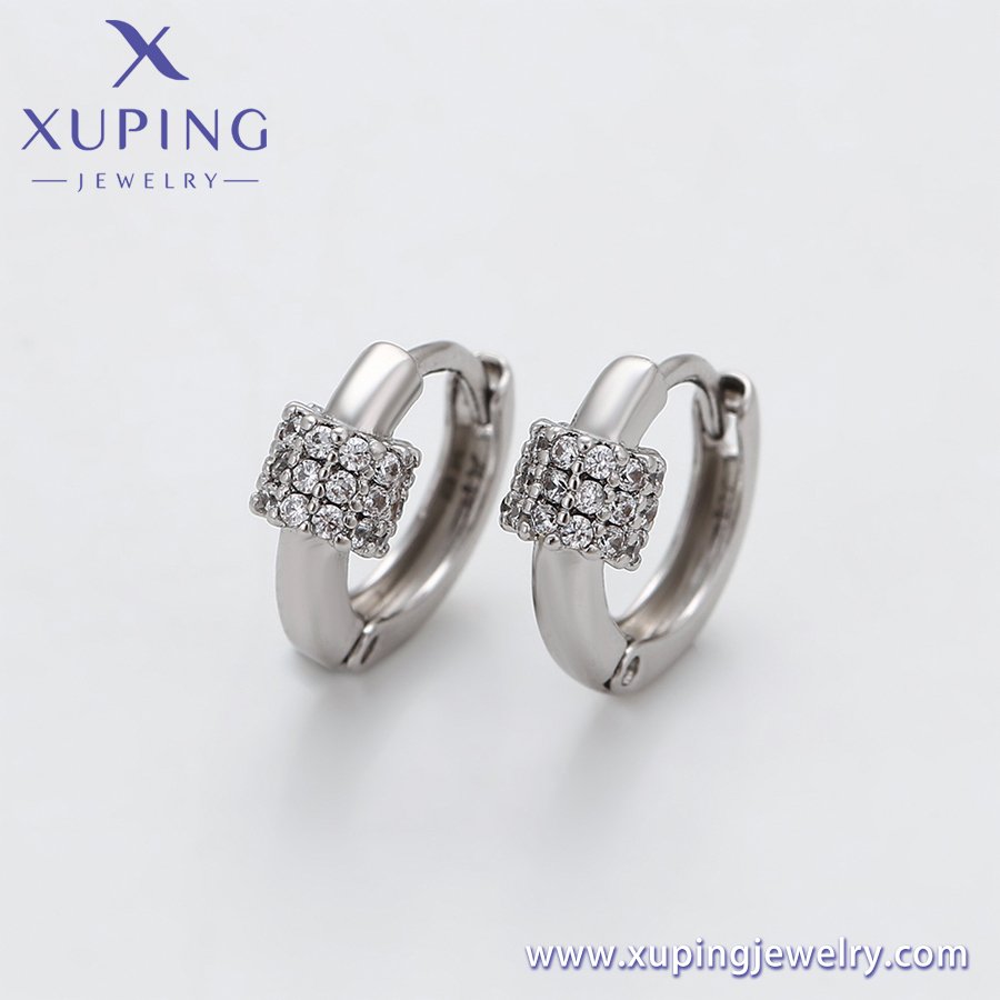 X000912631 XUPING Jewelry Wholesale Bulk Platinum Plated Fashion Elegant Jewelry Earrings For Women