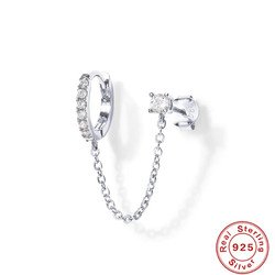 925 Silver Hoop Earring