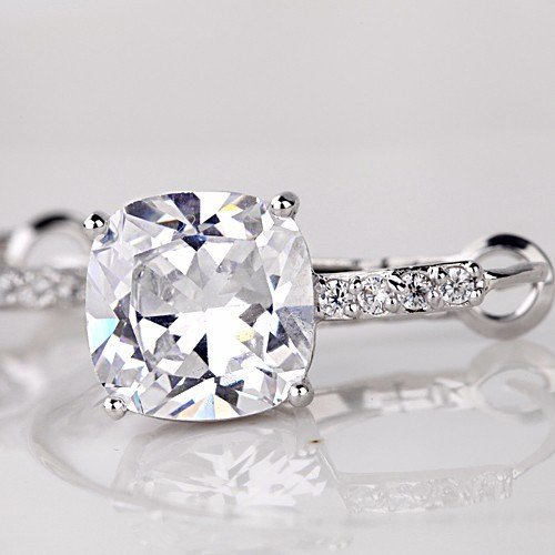 LUOTEEMI Fine Jewelry European Style Geometric Cut Pure CZ Novel Sexy Lady Luxury Latest Dinner Party Fashion Cuff Earring