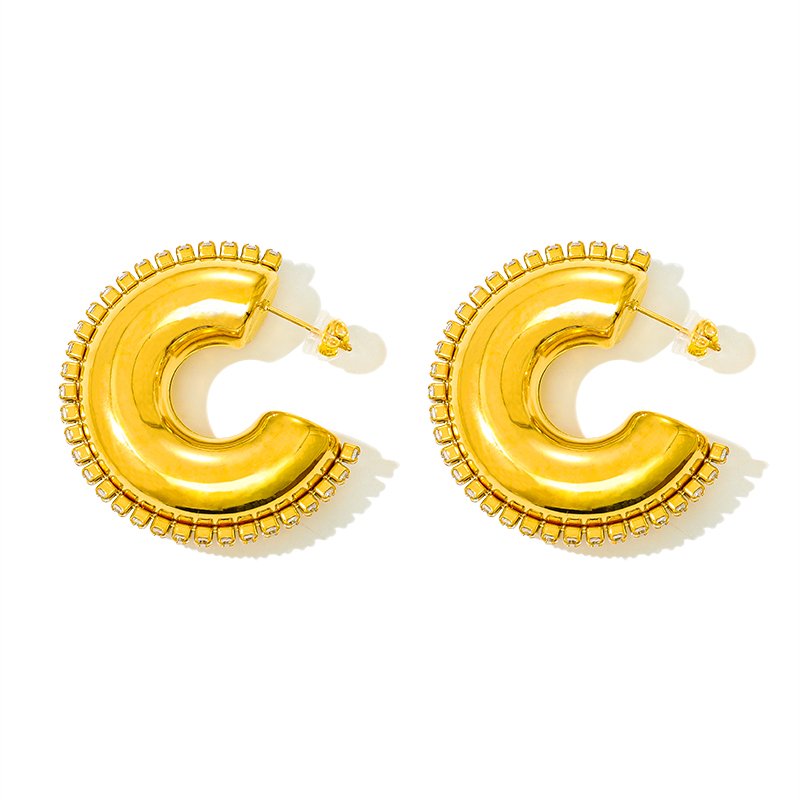 MEIYUAN Cute Elegant Fine Dangle Earrings Dainty Sterling Silver Vintage Earring Stainless Steel Earrings For Women