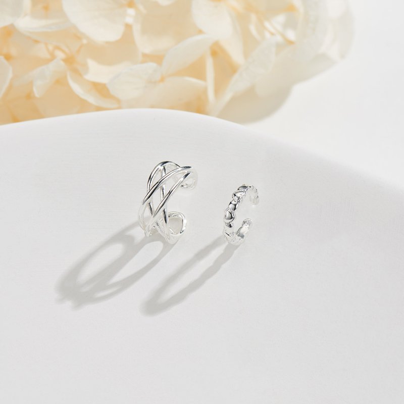 Factory Wholesale 925 Sterling Silver Clip On Earrings Ear Cuff For Women Girl Lady Without Piercing Earring Jewelry