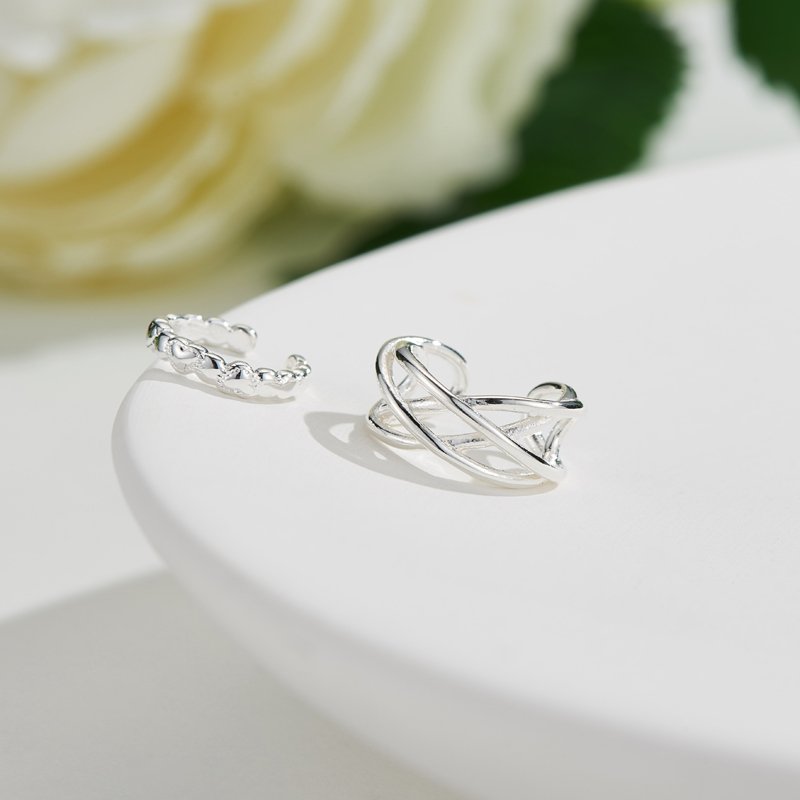 Factory Wholesale 925 Sterling Silver Clip On Earrings Ear Cuff For Women Girl Lady Without Piercing Earring Jewelry