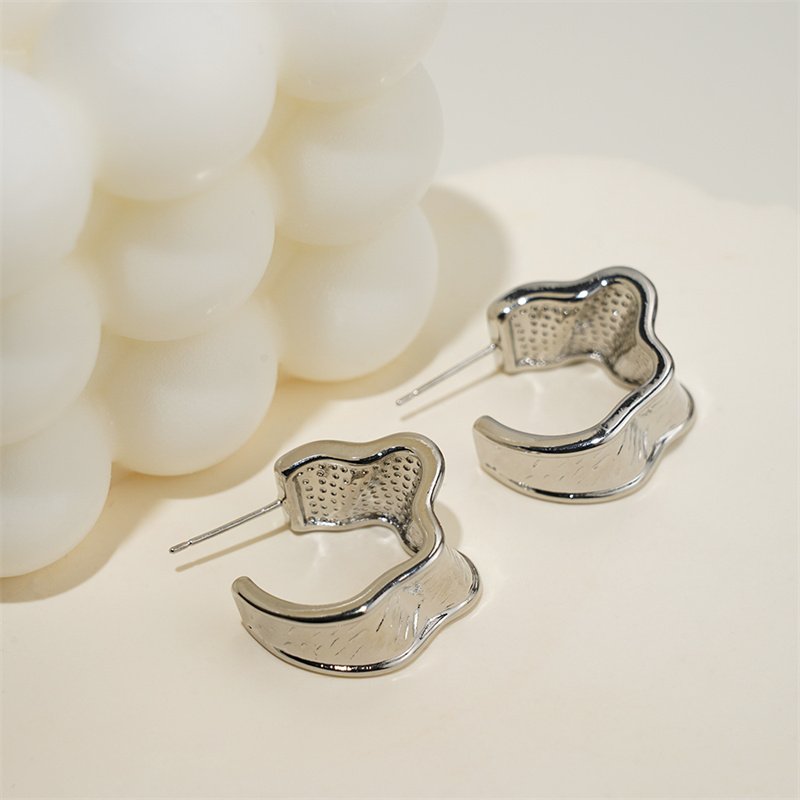 Goreal 022 Unisex Fashion Stud Earrings Daily Wear Gold Designs Jewelry