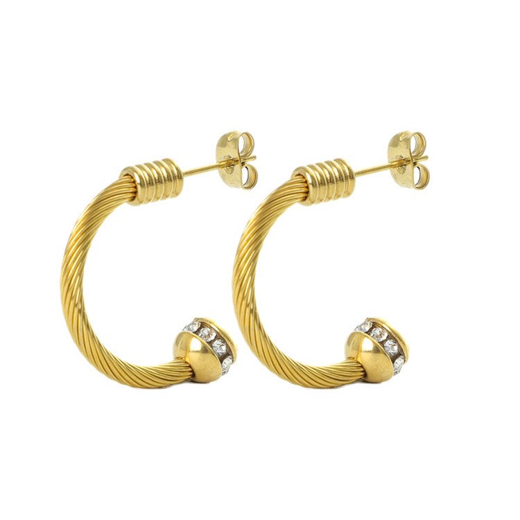 18k Gold Plated Luxury Stone Zirconia Fine Jewelry Ring Necklace Earrings Jewelry Sets For Woman