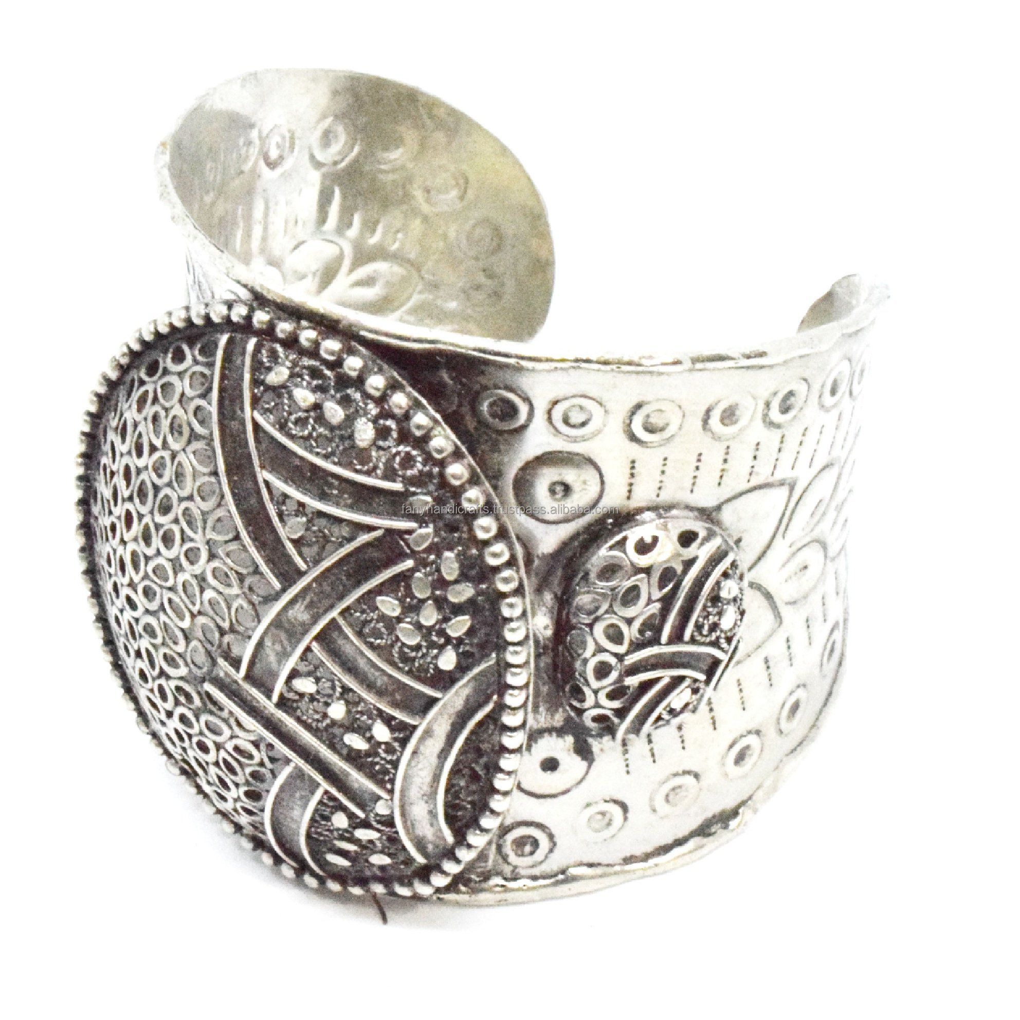 Ethnic Women Bracelet Jewellery African Fashion Jewelry Metal Handmade Cuff Bracelets Bangle Wholesale