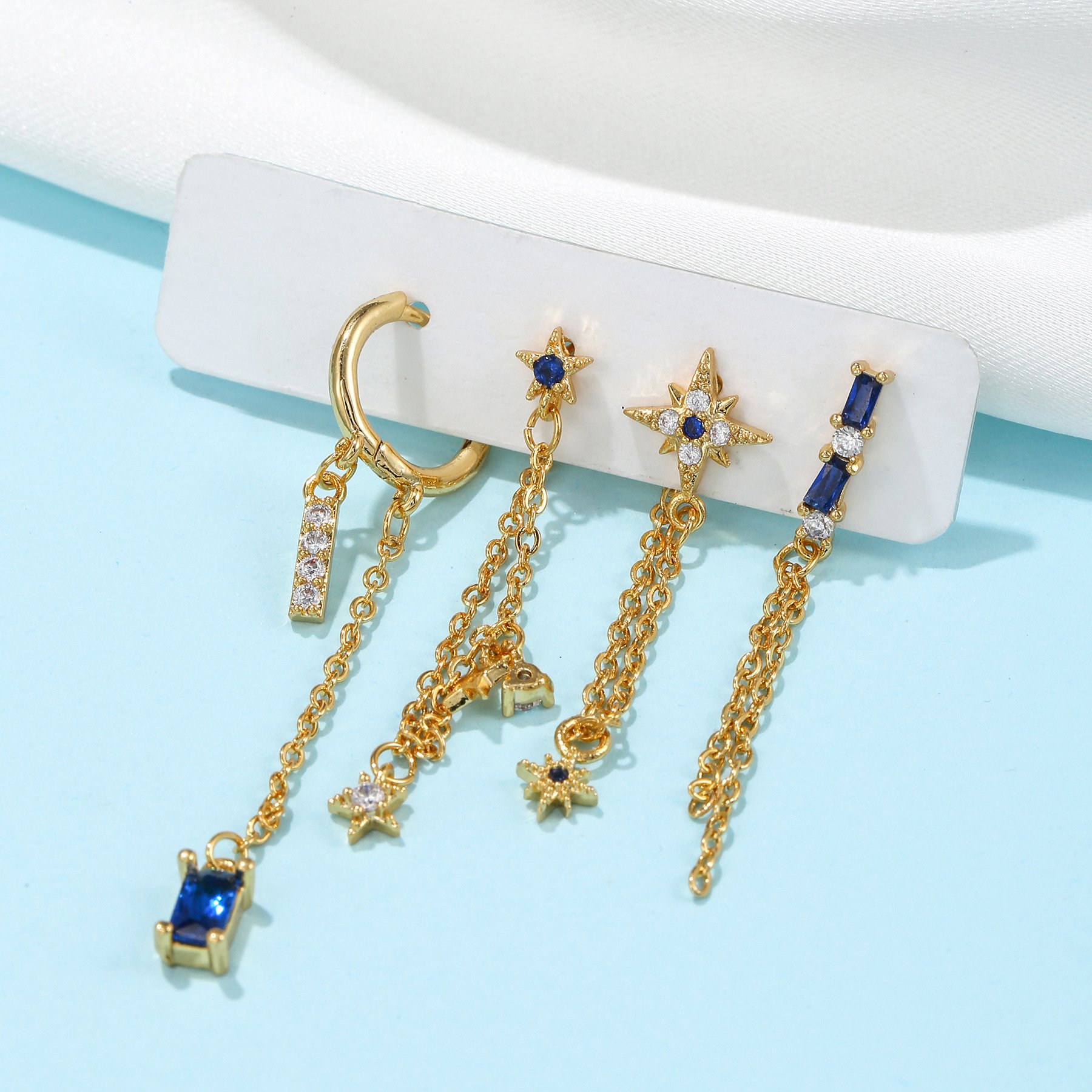 Wholesale screw jewelry minimal dainty womens dangle earrings 18k ear cuff silver simple sterling metal full ear cuff jewelry