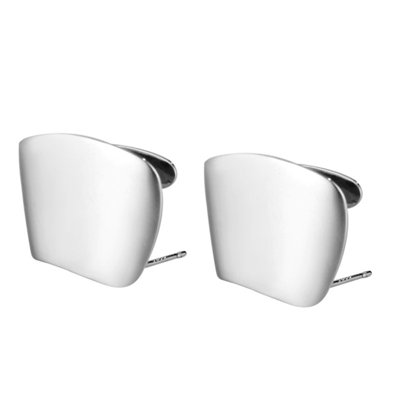 ICEBELA S925 Sterling Silver Fine Jewelry Earring Popular Minimalist Style Big Exaggerated Designer Stud Earrings For Women