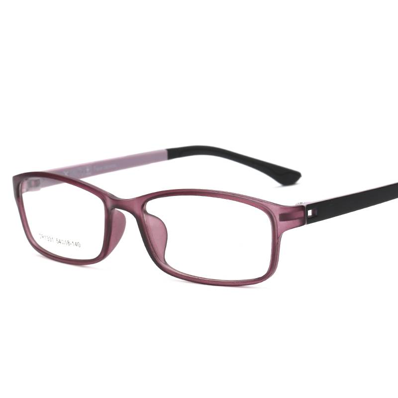 Men and women's ultra -light TR90 myopia glasses frame glasses frame full -frame glasses with myopia students with glasses with glasses