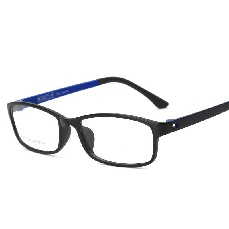 Men and women's ultra -light TR90 myopia glasses frame glasses frame full -frame glasses with myopia students with glasses with glasses