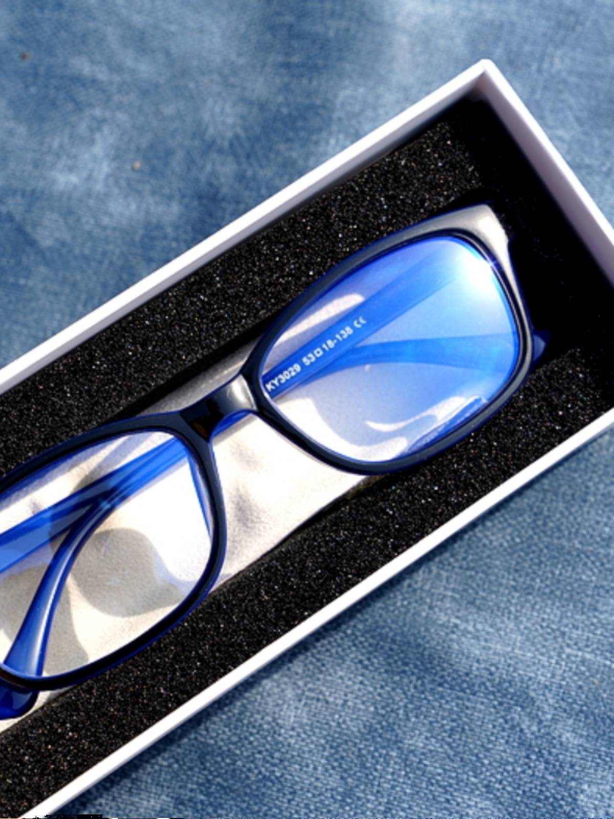 Look at the screen anti -Blu -ray resistance to the mobile phone light and fatigue, fatigue, unsatisfactory glasses, anti -radiation authentic products, there is a verification attachment