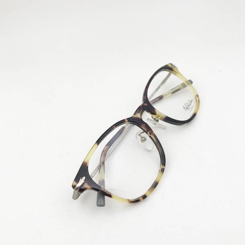 Exit French original single glasses frame fashionable men's and women's optical glasses brand tail single elastic leg medium and medium -sized face rack