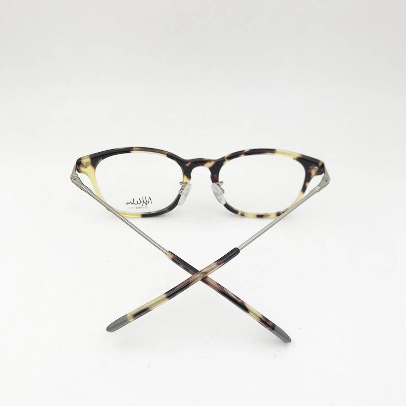 Exit French original single glasses frame fashionable men's and women's optical glasses brand tail single elastic leg medium and medium -sized face rack