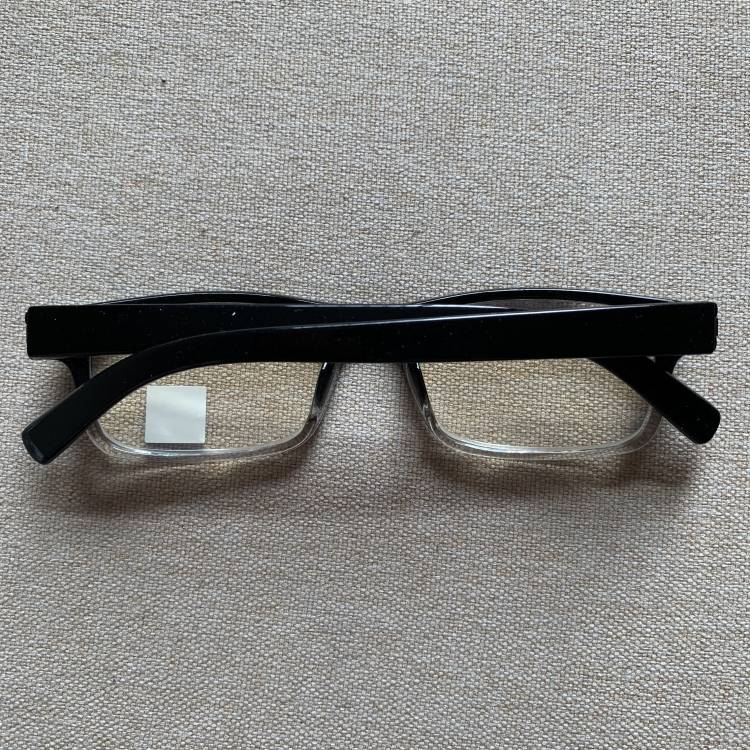 A small amount of original single gradient color anti -blue light fashion boxes crude frame men and women old flowers glasses