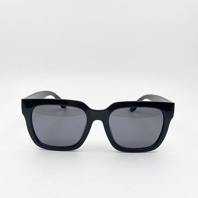 Brand original single men and women black box polarized sunglasses fashion anti -ultraviolet sun -driving driving sunglasses
