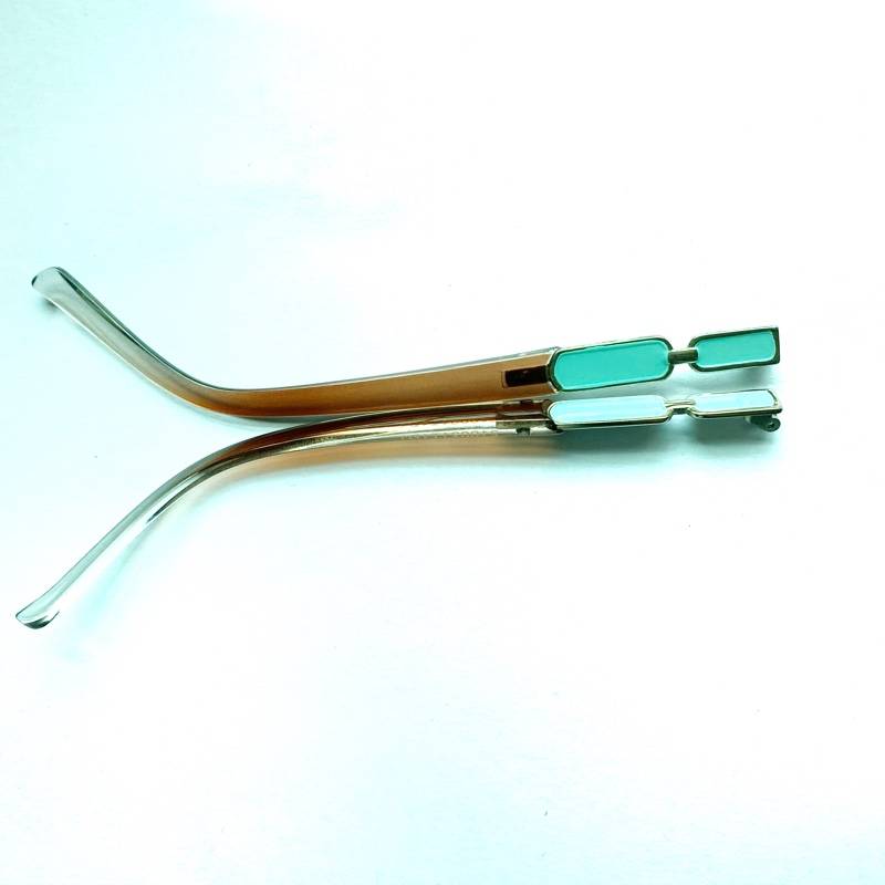 Glasses legs width 6.5mm Double teeth pitch 1.5mm high 6 sunglasses legs glasses lengthem long 134mm pair