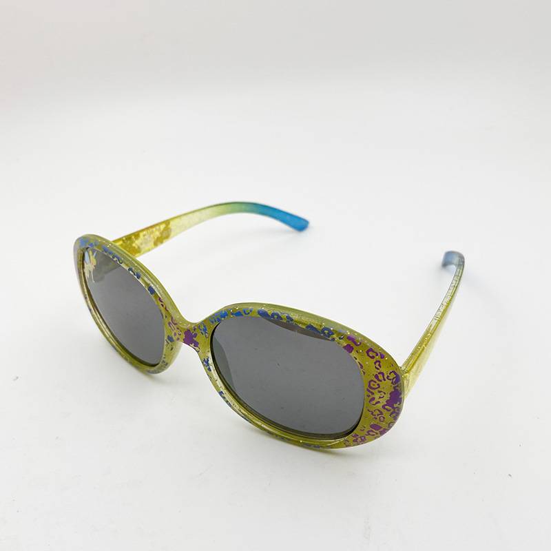 Original single girl sunglasses fashion this children's brand sunglasses anti -ultraviolet eye mirror sunshade shading mirror tide