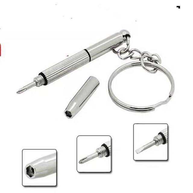 Three tooth glasses Legs wide 11mm Give screwdriver Knife, multiple glasses lens legs use glasses leg accessories black