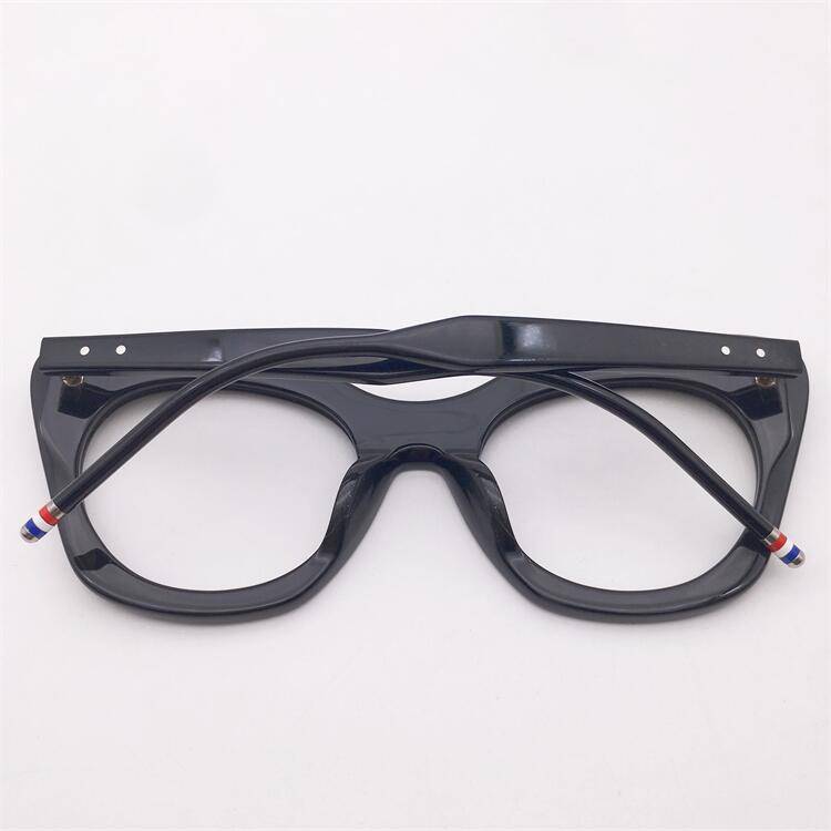 Treasured orphan original single black board polygonal -shaped alien frame personalized temperament retro versatile glasses shelf female