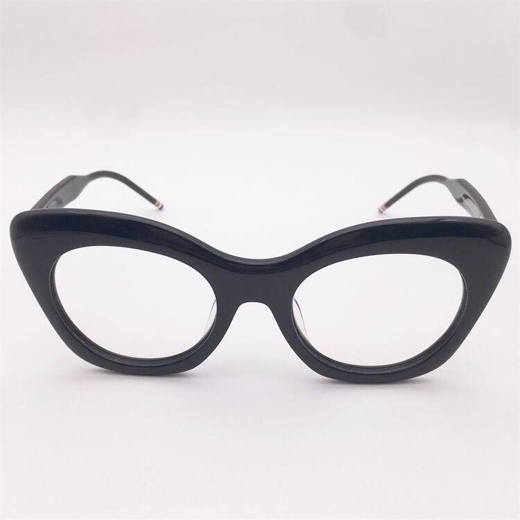 Treasured orphan original single black board polygonal -shaped alien frame personalized temperament retro versatile glasses shelf female