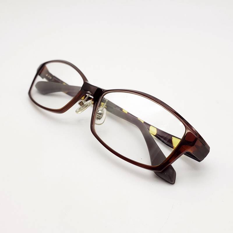 Japanese goods 70 size 54-16 Plastic steel with nasal support ultra-light Japanese quality line glasses rack