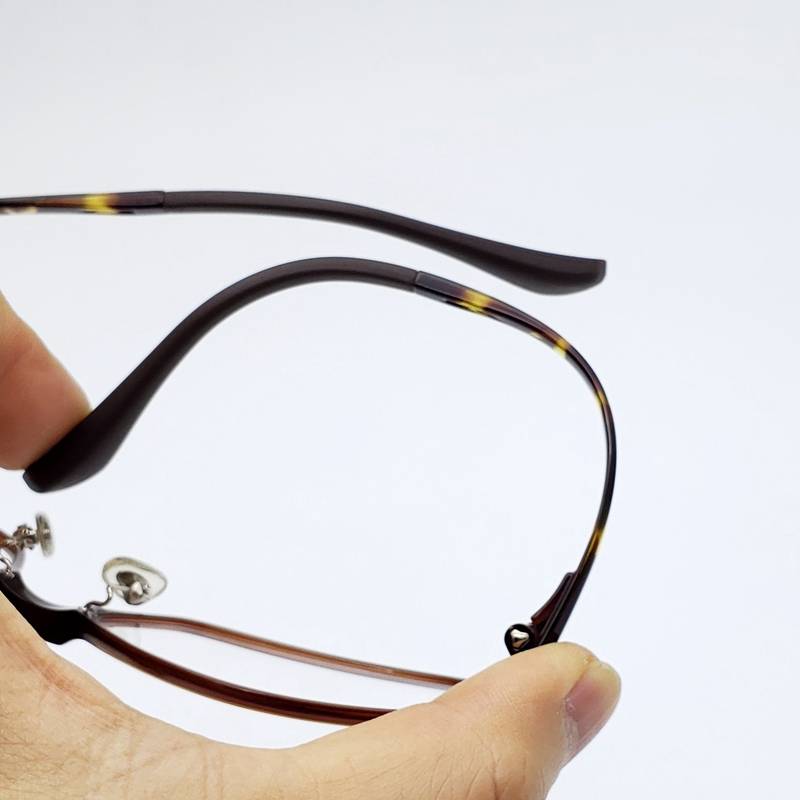 Japanese goods 70 size 54-16 Plastic steel with nasal support ultra-light Japanese quality line glasses rack