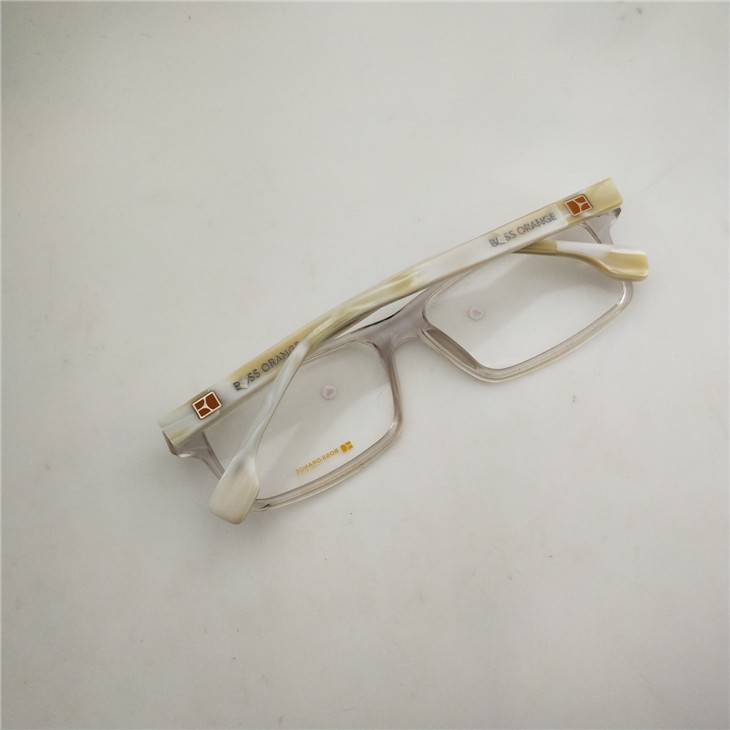 Uncle exports classic board glasses rack Orange myopia glasses frame optical frame glasses