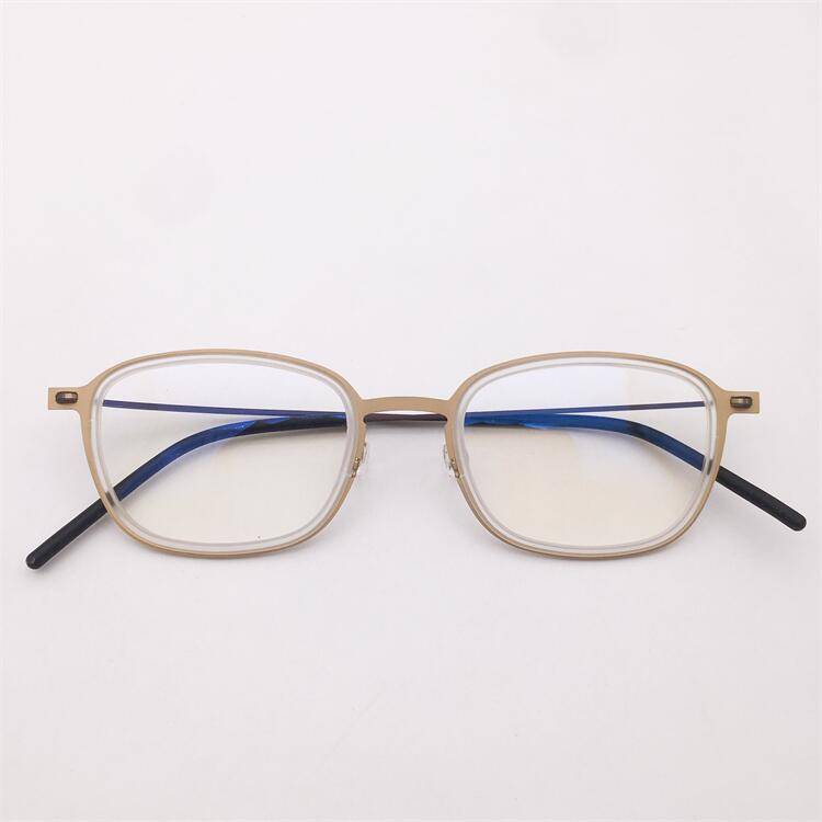 Export -end Single Germany Over -thin ultra -light full -frame small round frame literary personality temperament wild glasses frame men and women