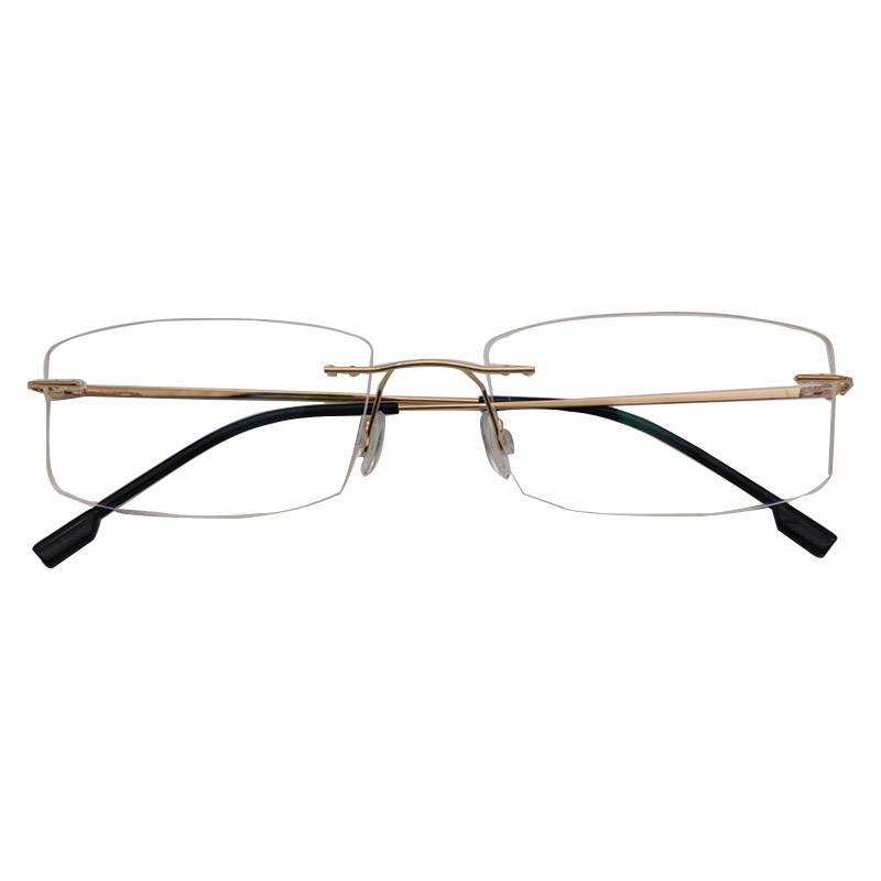 Only 5 grams of gold and black gun color ultra -light titanium ultrafine