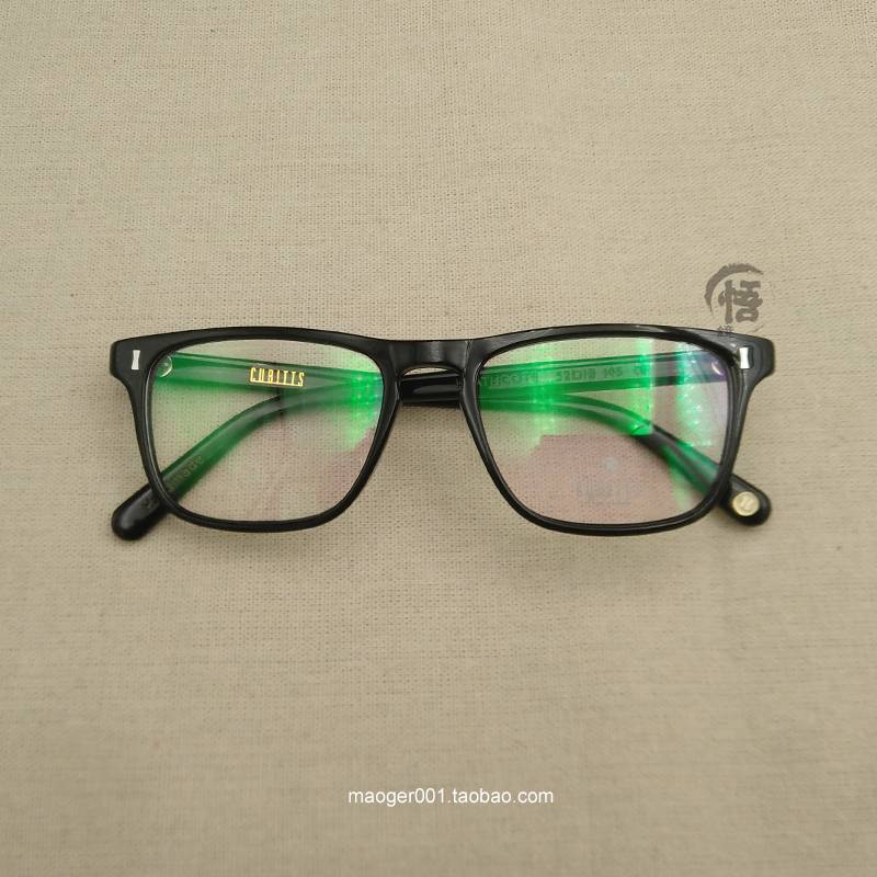 Square -shaped acetic acid fiber plate glasses frame male women's big frame with close vision glasses frame
