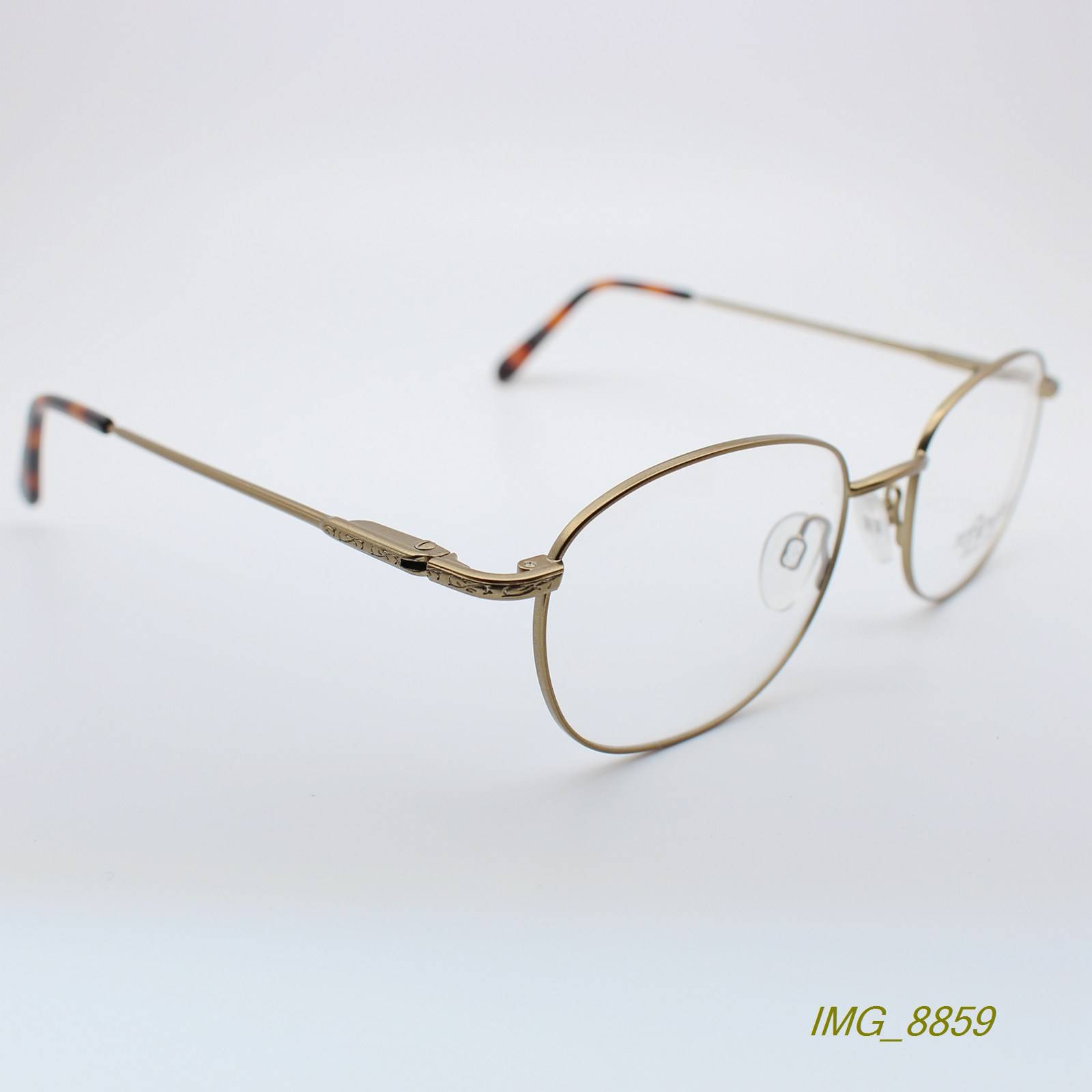 Retro Vintage metal square box myopia glasses frame optical glasses frame 2 color 106
