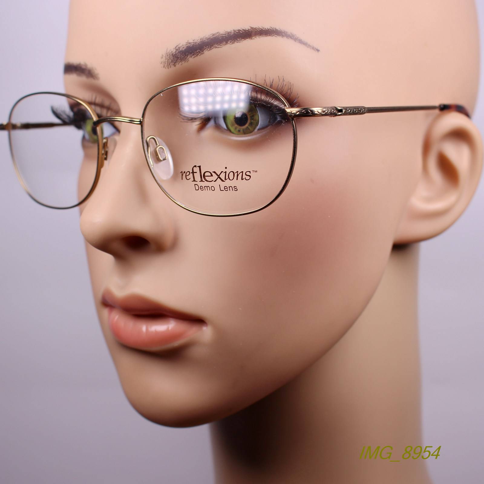 Retro Vintage metal square box myopia glasses frame optical glasses frame 2 color 106