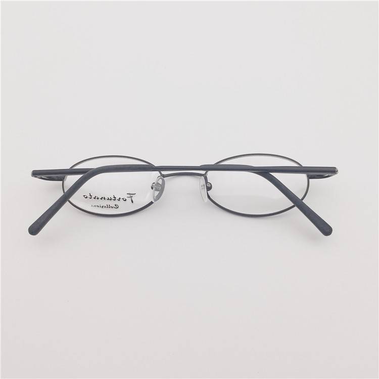 Italian red and blue full frame retro small face spring legs