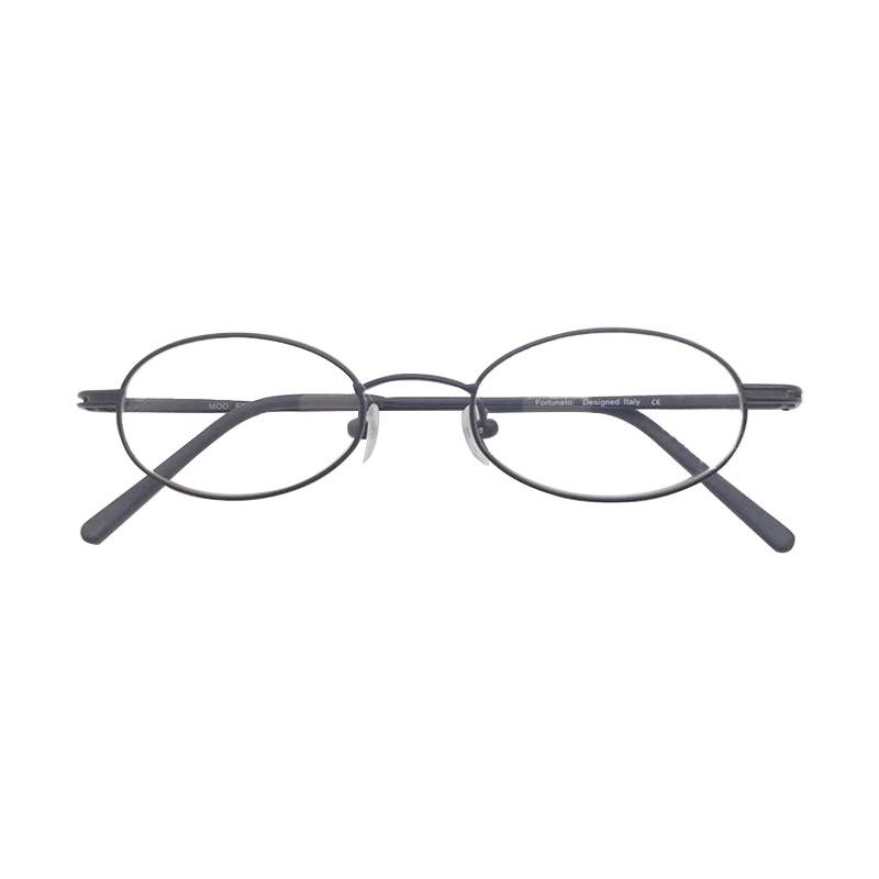 Italian red and blue full frame retro small face spring legs