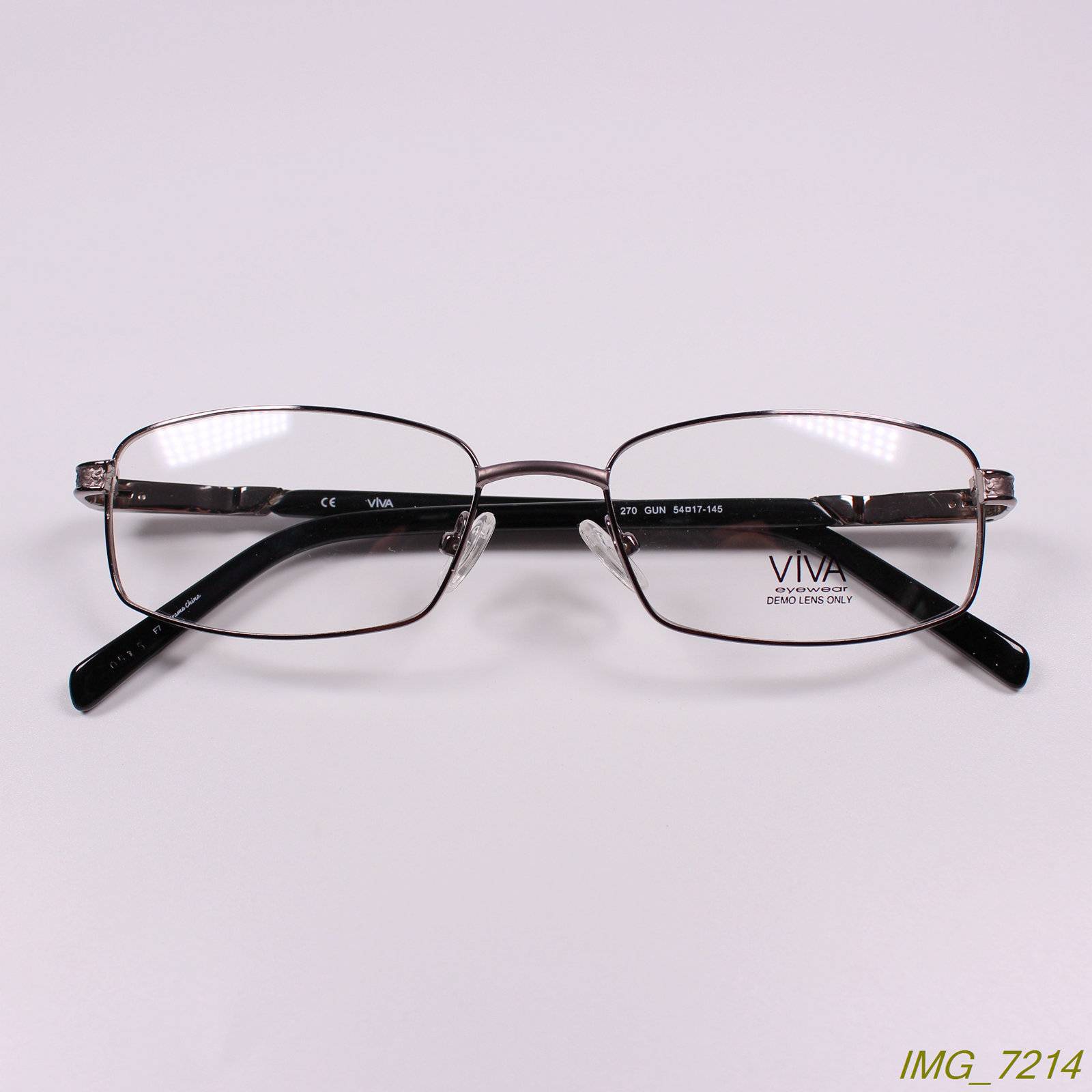 Genuine classic box metal box+plate legs myopia glasses frame optical glasses frame 270 shot color