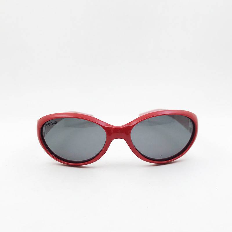 Red brand soft glue children's sunglasses baby's eyes, polarized sunglasses anti -ultraviolet sunshade glasses versatile tide