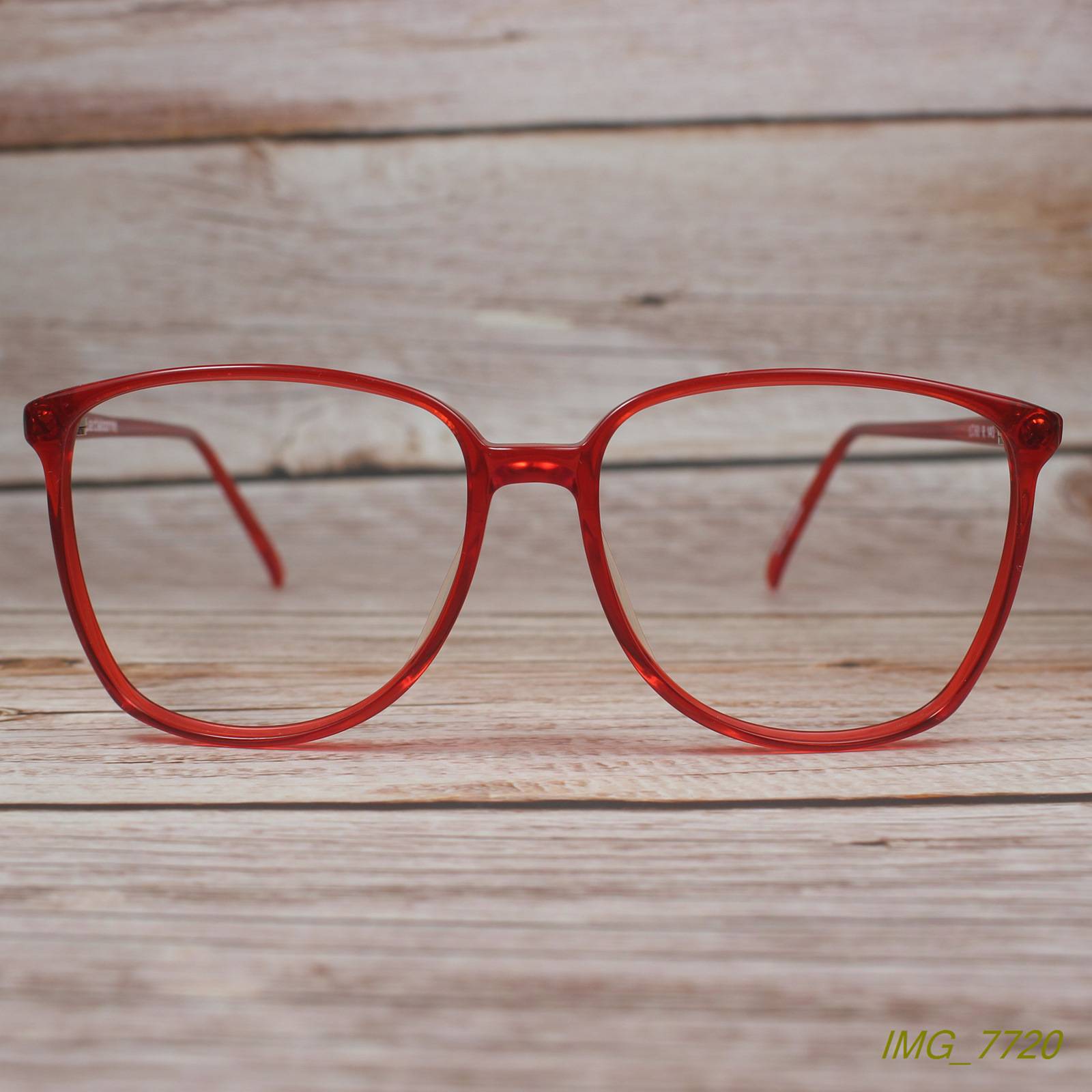 Original single thin board retro large box myopia glasses frame fashion glasses frame can be equipped with 2 color LC60