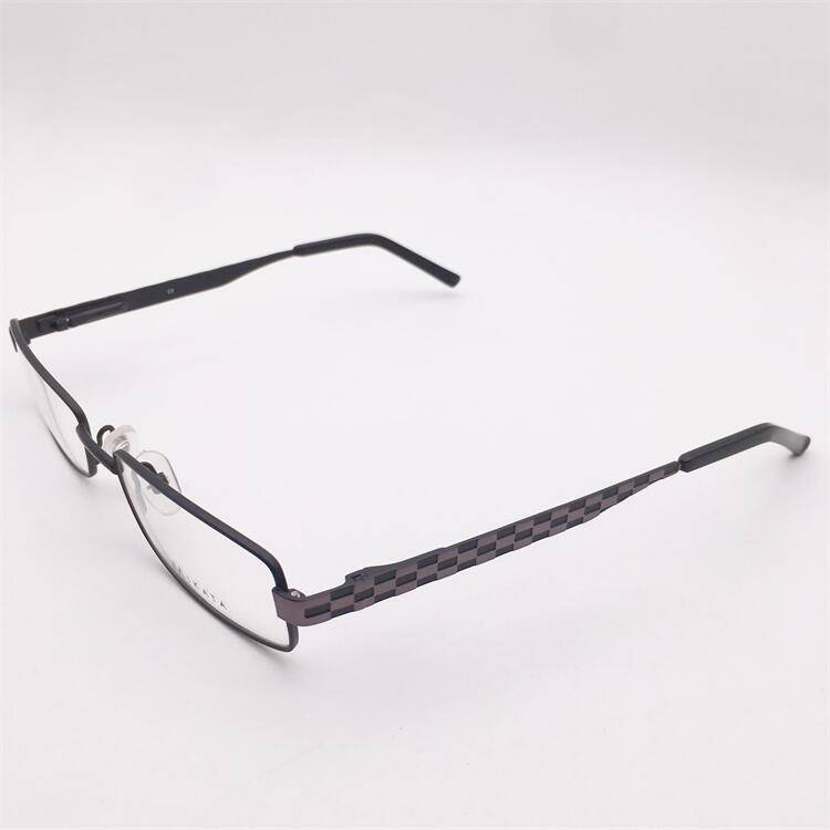 Original single Japanese order black full -frame square spring modeling personality mirror leg business temperament glasses frame